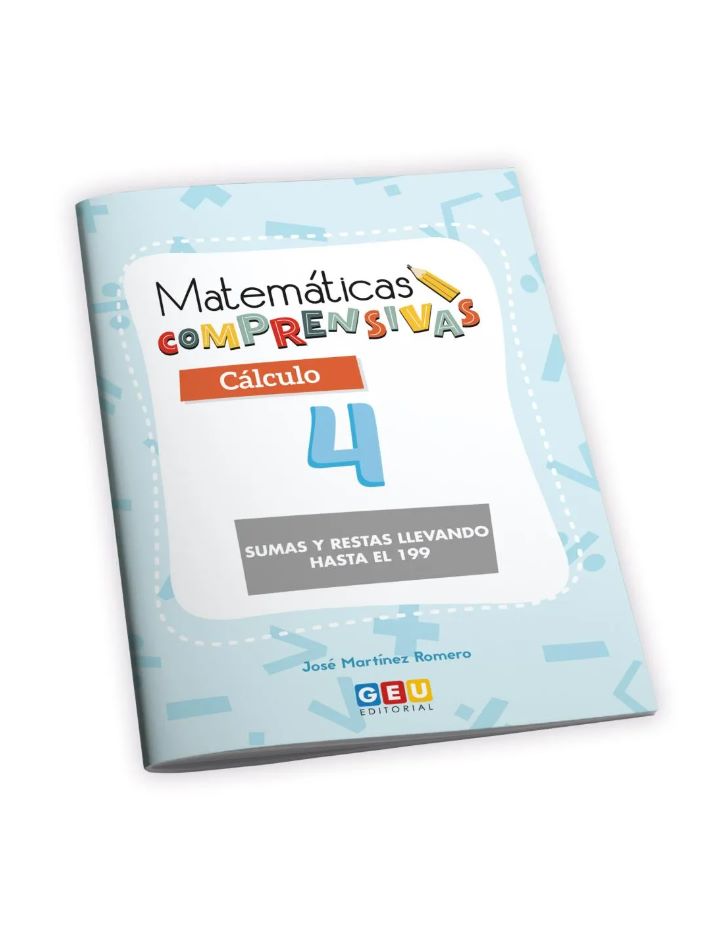 cuaderno 4 de Cálculo de la colección Matemáticas comprensivas es el primer cuaderno dirigido al alumnado de 2º de Educación Primaria